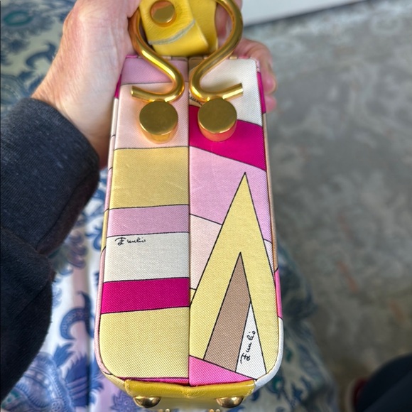 Emilio Pucci Fuilio Vintage Women's Bag with Yellow Strap - Picture 11 of 11